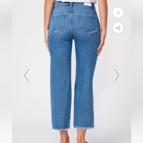 PAIGE NOELLA HIGH STRAIGHT JEAN - Picture 2 of 11